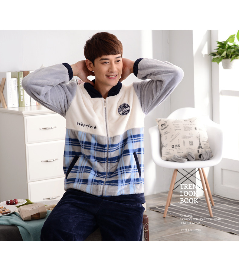 Pyjama mixte en Polyester Polyester  à manches longues - Ref 3005221 Image 13