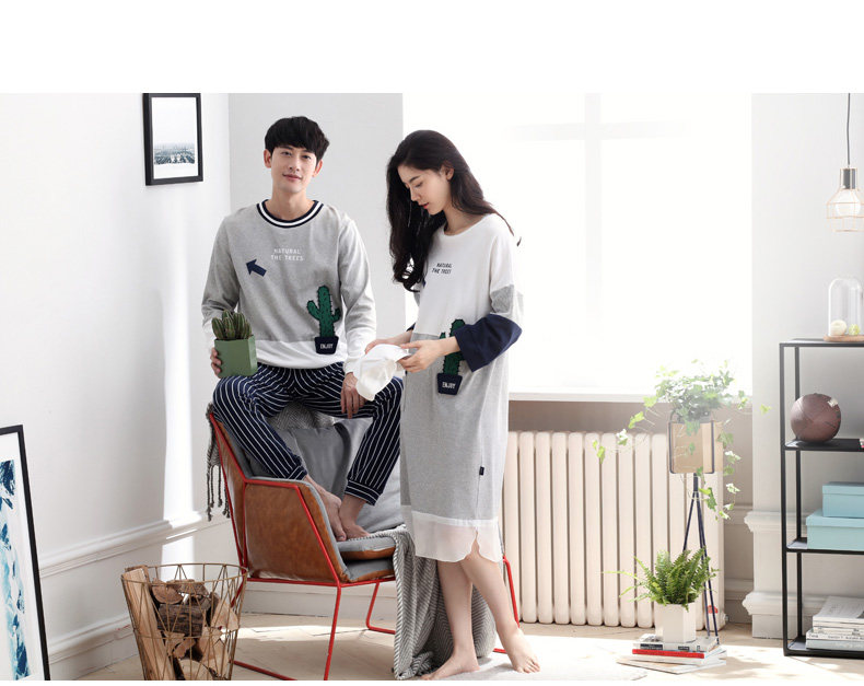 Pyjama mixte en Coton à manches longues - Ref 3005130 Image 8