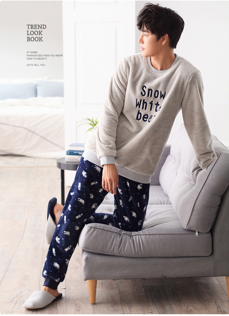 Pyjama mixte en Polyester Polyester  à manches longues - Ref 3005191 Image 18