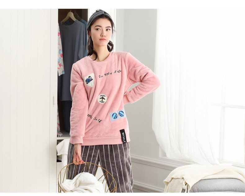 Pyjama mixte en Polyester Polyester  à manches longues - Ref 3005222 Image 17