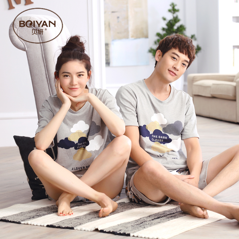 Pyjama mixte en Coton à manche courte - Ref 3005108 Image 4