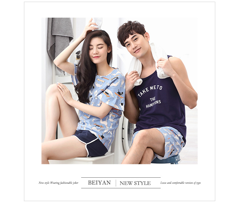 Pyjama mixte en Coton à manche courte - Ref 3005101 Image 29