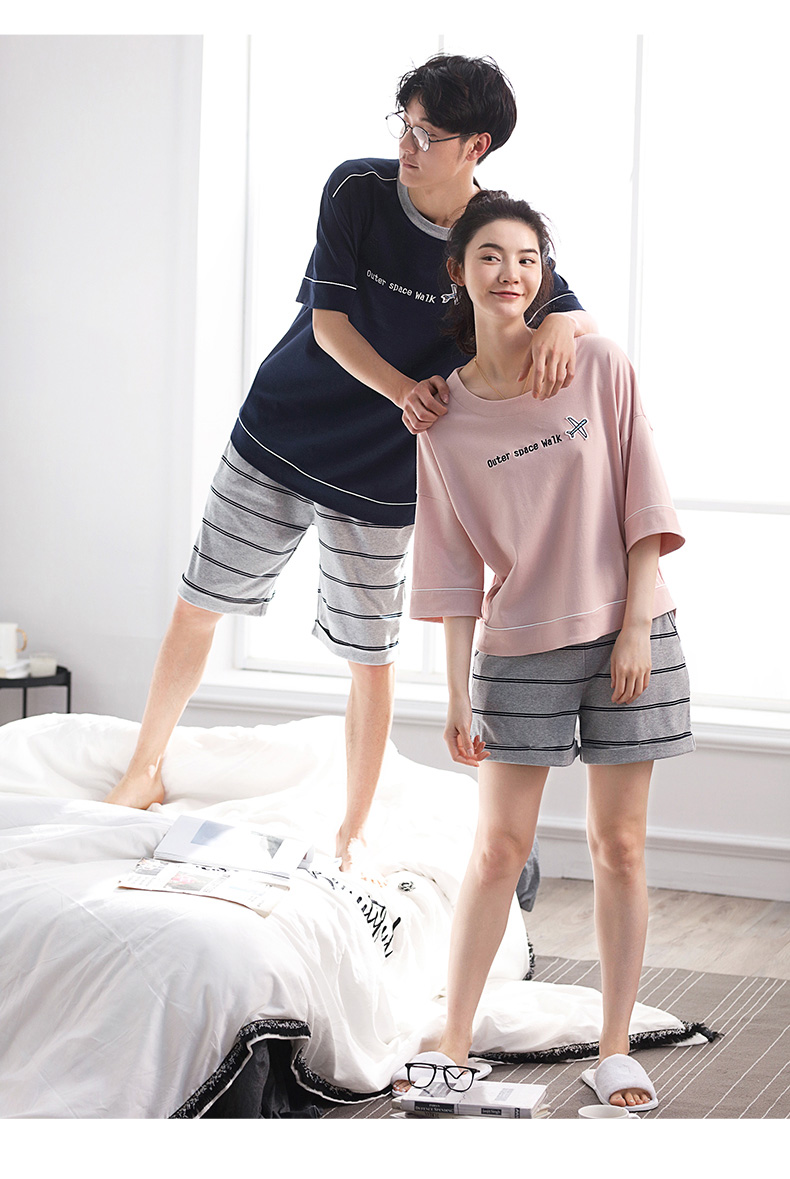 Pyjama mixte en Coton à manche courte - Ref 3005173 Image 11