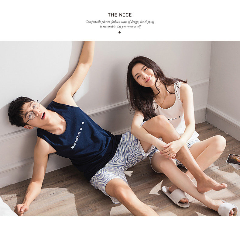 Pyjama mixte en Coton à sans manches - Ref 3005172 Image 19