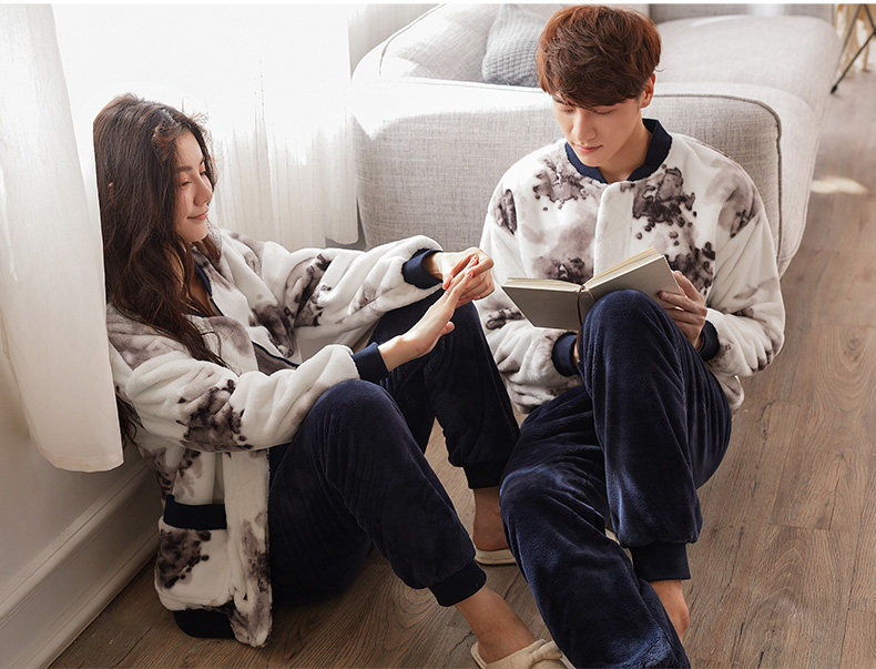 Pyjama mixte en Polyester Polyester  à manches longues - Ref 3005154 Image 9