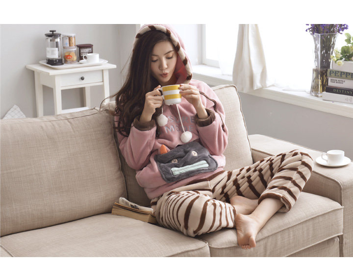 Pyjama mixte en Polyester Polyester  à manches longues - Ref 3005180 Image 44