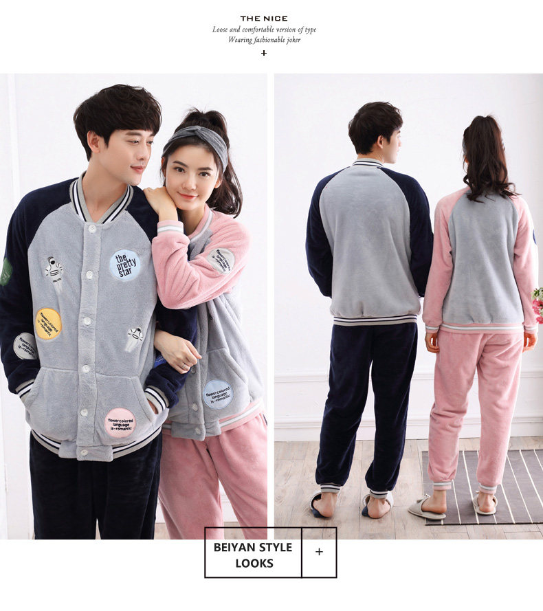 Pyjama mixte en Polyester Polyester  à manches longues - Ref 3005207 Image 16