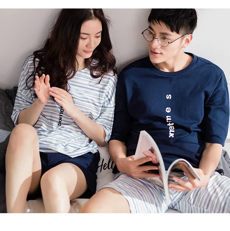 Pyjama mixte en Coton à manche courte - Ref 3005085 Image 20