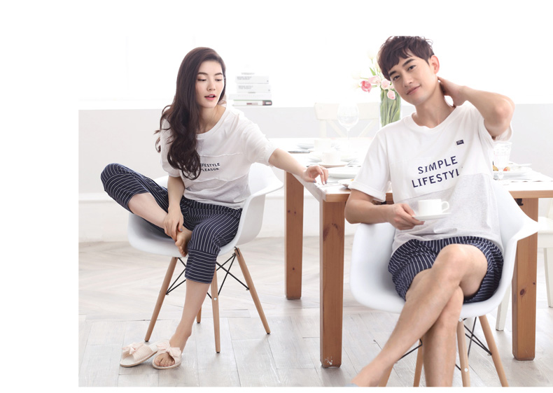 Pyjama mixte en Coton à manche courte - Ref 3005193 Image 53