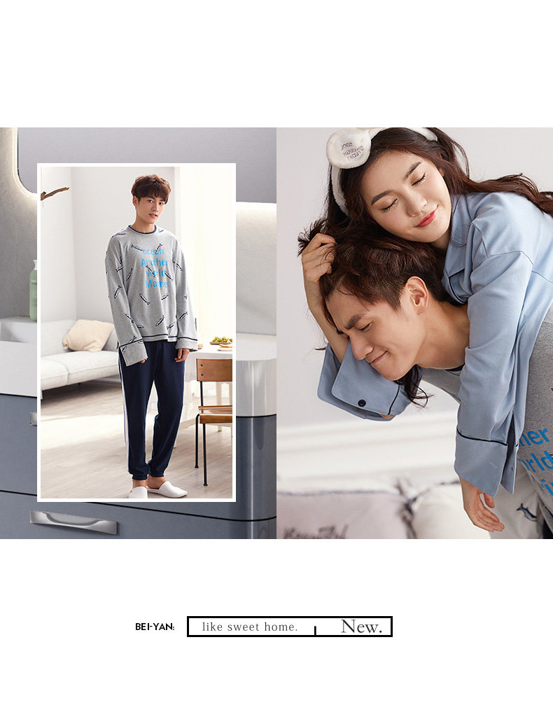 Pyjama mixte en Coton à manches longues - Ref 3005174 Image 11