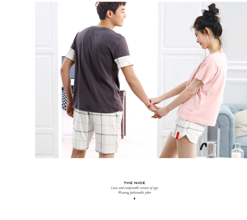 Pyjama mixte en Coton à manche courte - Ref 3005170 Image 32