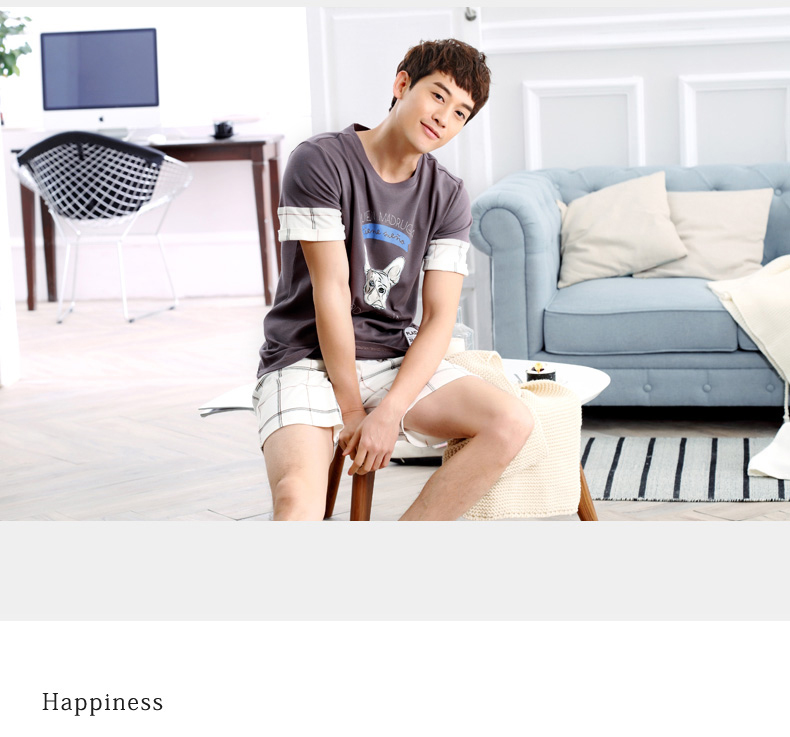 Pyjama mixte en Coton à manche courte - Ref 3005170 Image 27