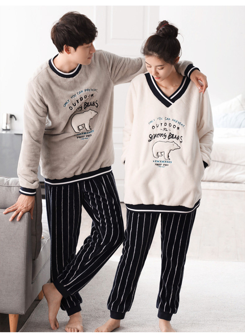 Pyjama mixte en Polyester Polyester  à manches longues - Ref 3005090 Image 10