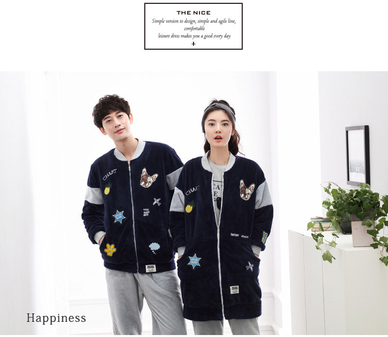 Pyjama mixte en Polyester Polyester  à manches longues - Ref 3005116 Image 7