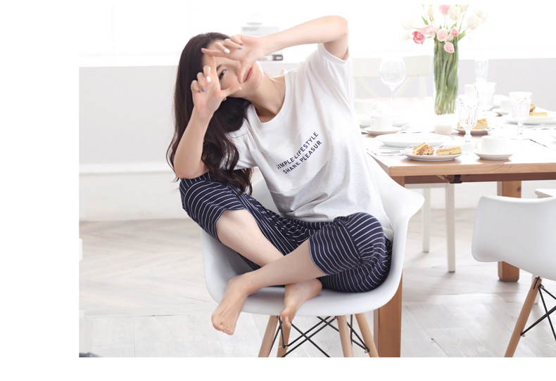 Pyjama mixte en Coton à manche courte - Ref 3005193 Image 54