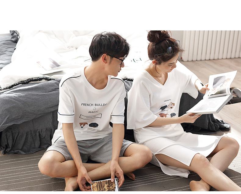 Pyjama mixte en Coton à manche courte - Ref 3005236 Image 14