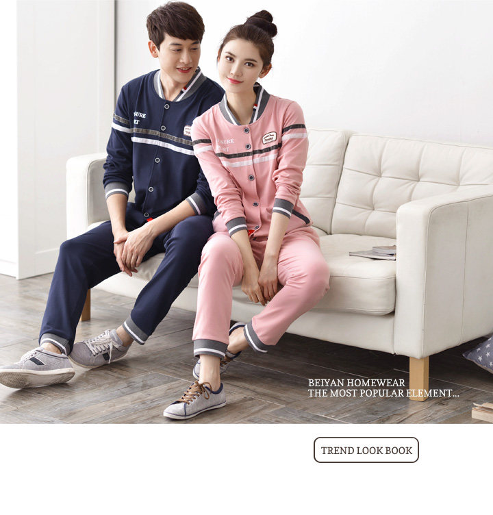 Pyjama mixte en Coton à manches longues - Ref 3005145 Image 6