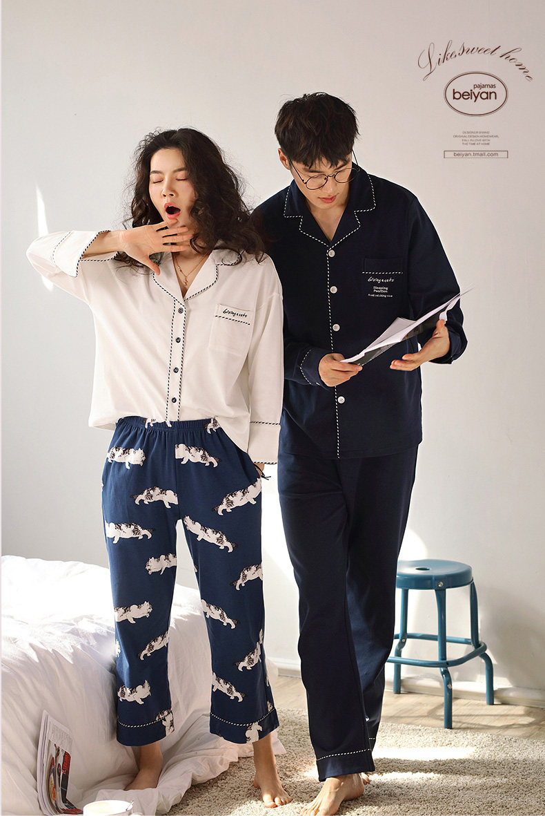 Pyjama mixte en Coton à manches longues - Ref 3005082 Image 7