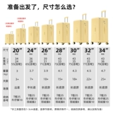 Универсальный вместительный и большой чемодан, 28 дюймов, увеличенная толщина