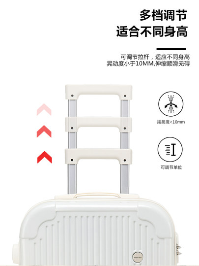 2025 New Style Luggage Ins Popular Small Suitcase for Women 20inch Student Password Lock Travel Suitcase Trolley Case for Men