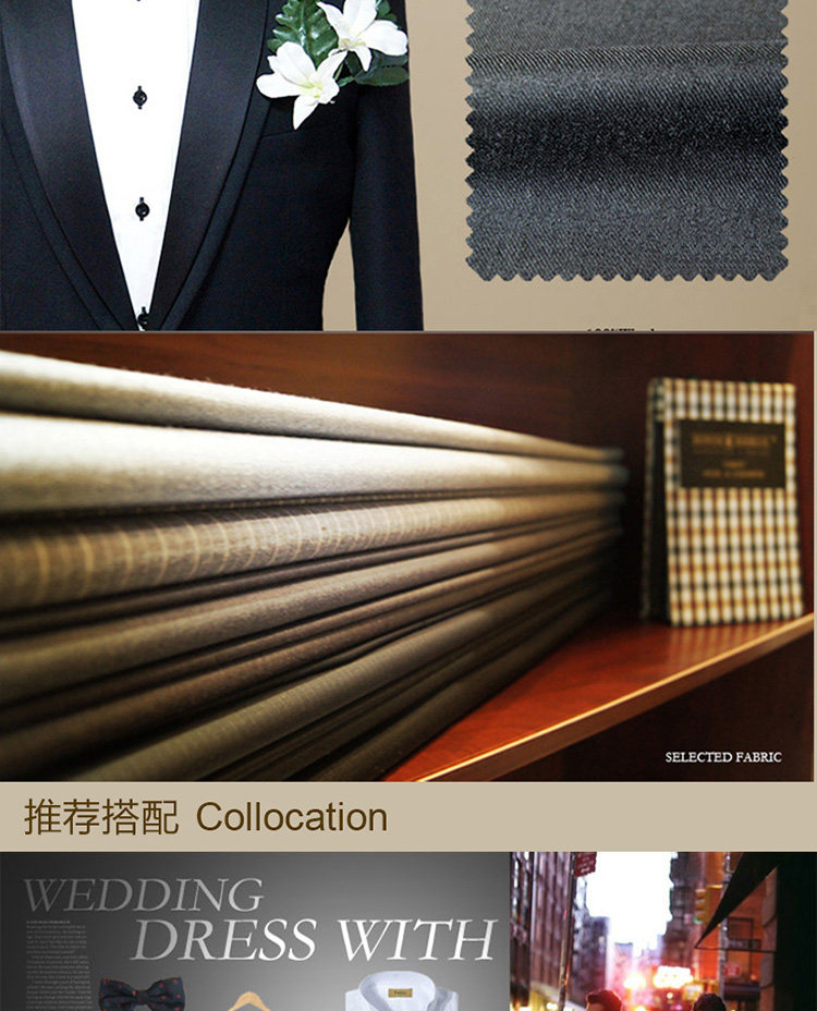 Costume homme en laine pour Quatre saisons - Ref 1560183 Image 12