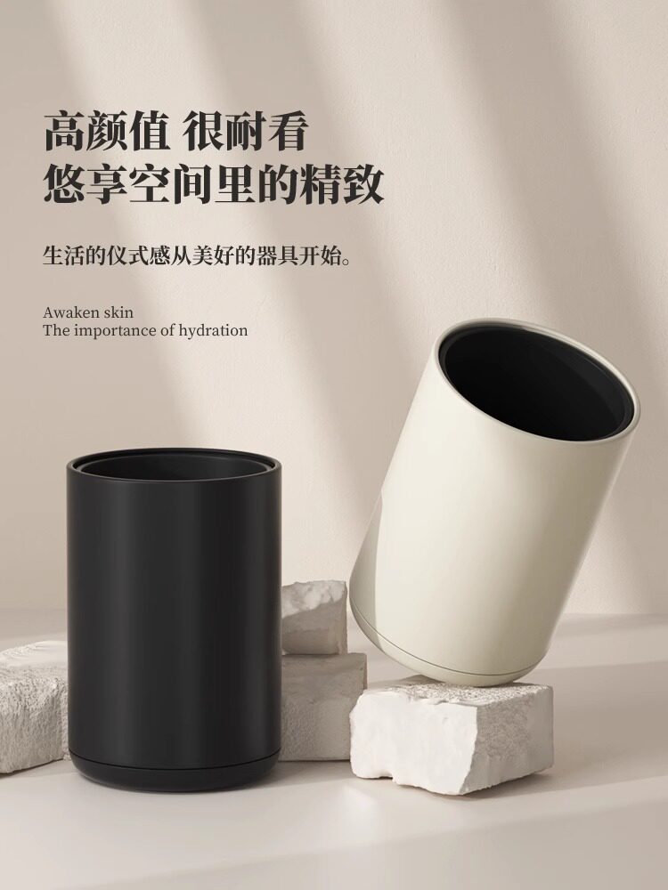垃圾桶简约家用客厅卧室厨房办公室双层无盖大容量卫生间纸篓
