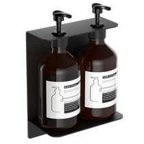 Hotel bathroom soap dispenser hotel wall-mounted shower gel shampoo box press soap dispenser hand sanitizer bottle