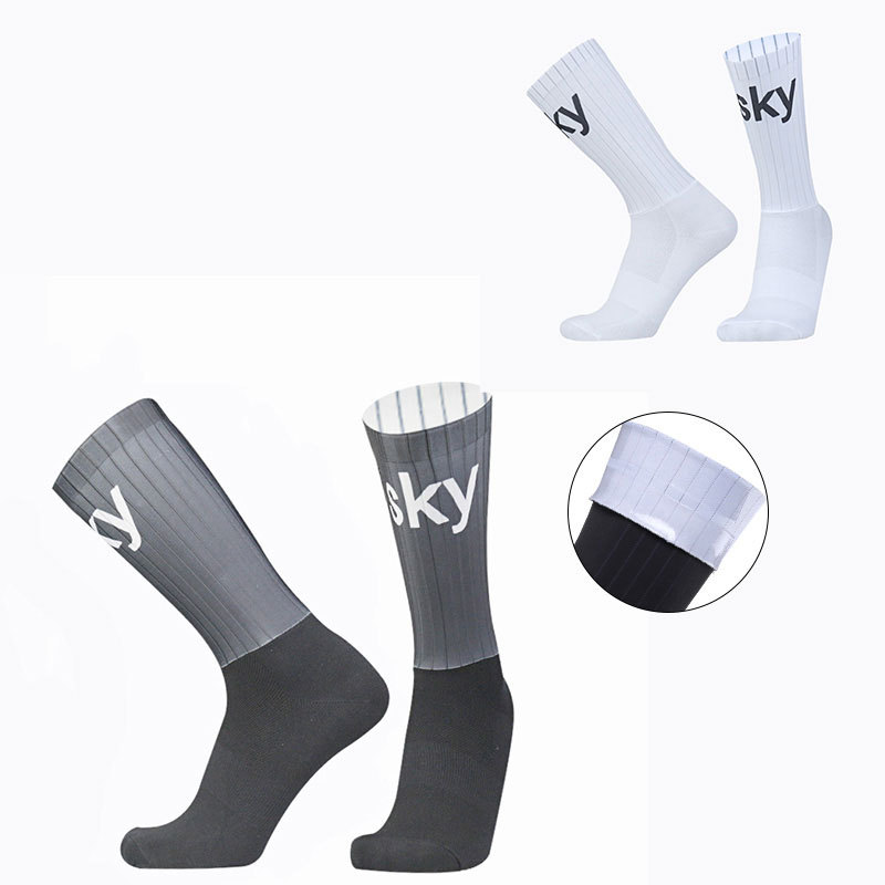 Sky Sky Team Aerodynamic Cycling Socks Thin Cycling Socks Aero Socks