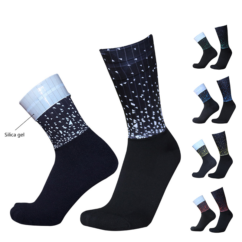New aerodynamic cycling socks Aero socks Summer Breakthrough Anti - Slide Team Special Bicycle Socks