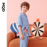 MQD Летняя одежда, летняя пижама, штаны, комплект, коллекция 2021, короткий рукав