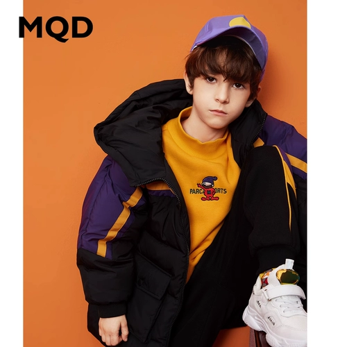 Детская демисезонная куртка с капюшоном для мальчиков, средней длины