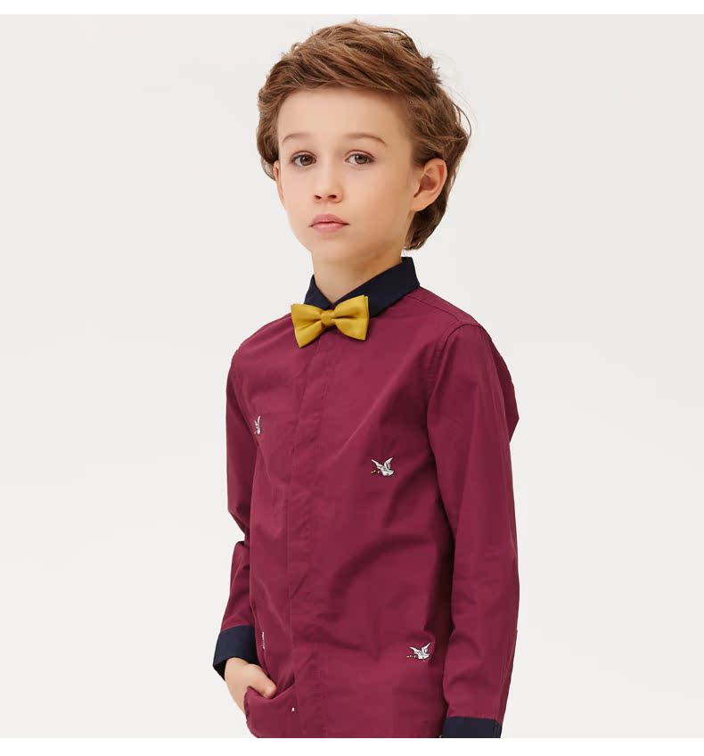 Chemise garcon à manche longue - Ref 2080978 Image 18