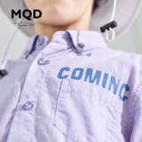 Летняя одежда, осенняя рубашка, детский лонгслив, подходит для подростков, в корейском стиле