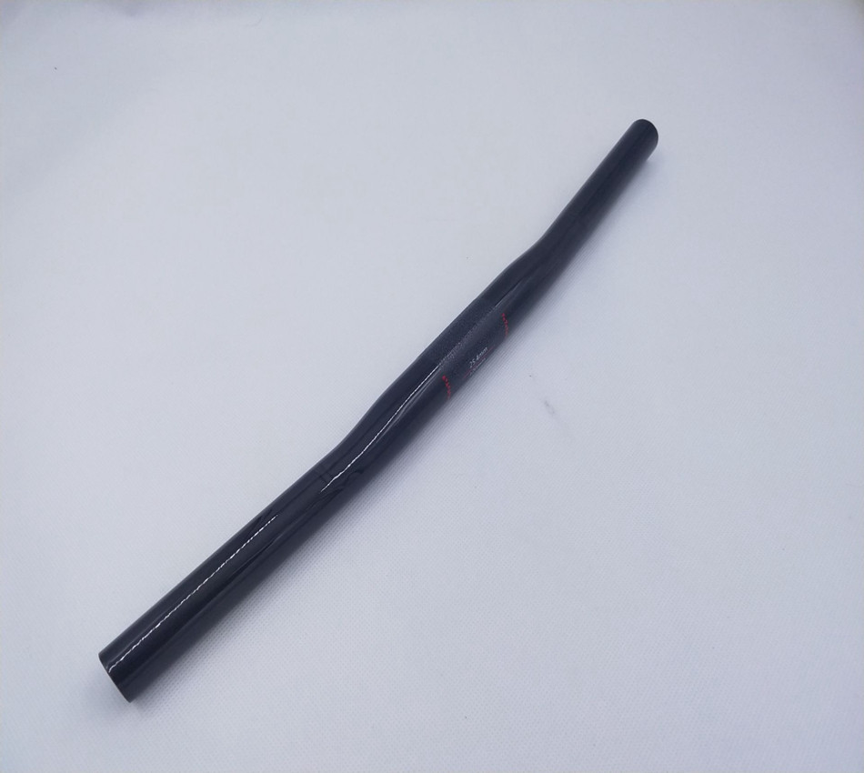 Full carbon fiber 25 4*400mm-600mm small diameter straight handle folding handlebar Horizontal handle bicycle handlebar