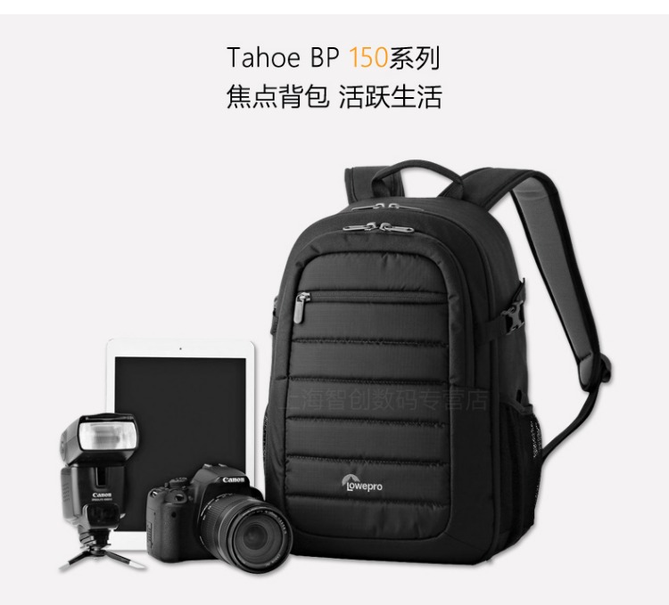 Thượng Hải vận chuyển Lowepro Tahoe BP 150 Lake Tahoe nhỏ gọn cầm tay camera vai ba lô túi máy ảnh - Phụ kiện máy ảnh kỹ thuật số túi máy ảnh caden
