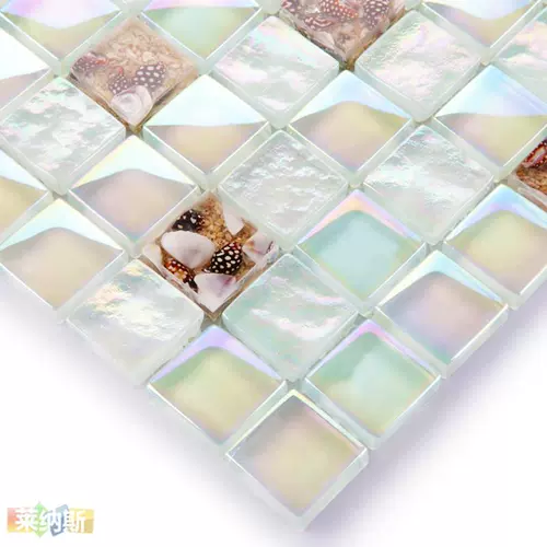 [Ленас] Свежий проход Мозаичный телевизионный фон стена Стенка Свежая сельская мозаика