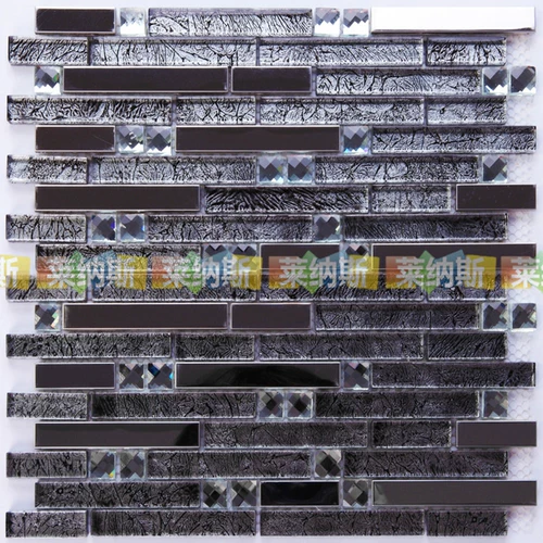 Стеклянная мозаика из нержавеющей стали, головоломка на стену