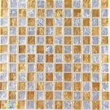 [Lenas Mosaic] Золотая фольга стеклянная мастера Massek