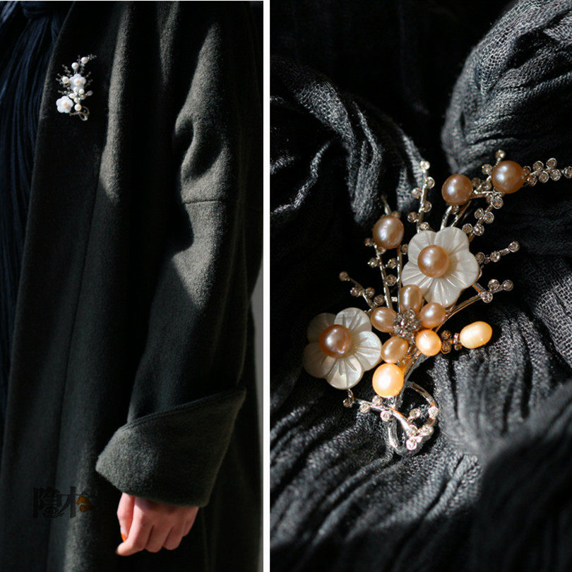 Broche femme en Nacre - Ref 1174650 Image 23