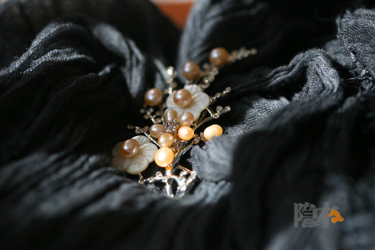 Broche femme en Nacre - Ref 1174650 Image 14