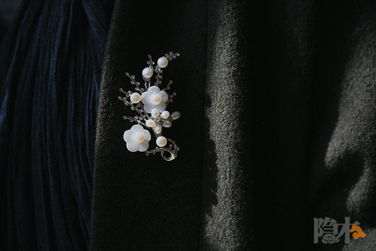 Broche femme en Nacre - Ref 1174650 Image 8