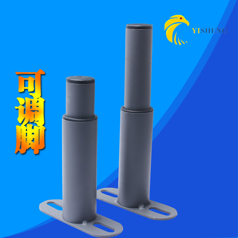 Platoon skeleton special T type support foot adjustable bed leg bed foot double hole T foot midfoot soft bed frame five gold accessories