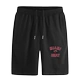 Miami Heat Basketball Sports Quần short cotton giản dị Kích thước lớn thoáng khí Đào tạo thời trang Quần năm điểm Nam và nữ - Quần Jogger