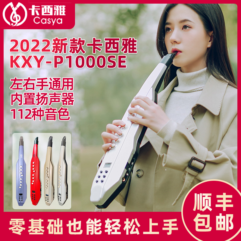 Casija P1000SE electric blow pipe homemade musical instrument The new flute Roland Sax vacuum tube flute Massimo Selec