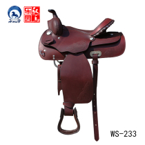 Promotional American Western Saddle Carved Western Saddle Sending Saddle Accessories Full Cowhide Saddle Complete