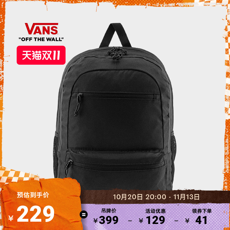 Vans Official Men's and Women's Couple Backpacks, Large-Capacity School Bags Vans Official Men's and Women's Couple Backpacks, Large-Capacity School Bags