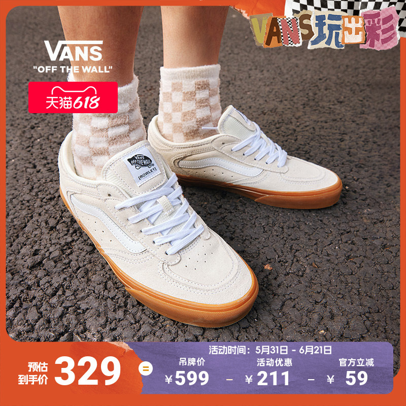 Vans Official Rowley Classic Off-White Rubber Sole Dad Shoes Men's Shoes Women's Shoes Sneakers Vans Official Rowley Classic Off-White Rubber Sole Dad Shoes Men's Shoes Women's Shoes Sneakers