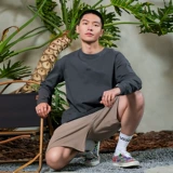 Vans, лонгслив подходит для мужчин и женщин для влюбленных, ретро комплект, простой и элегантный дизайн