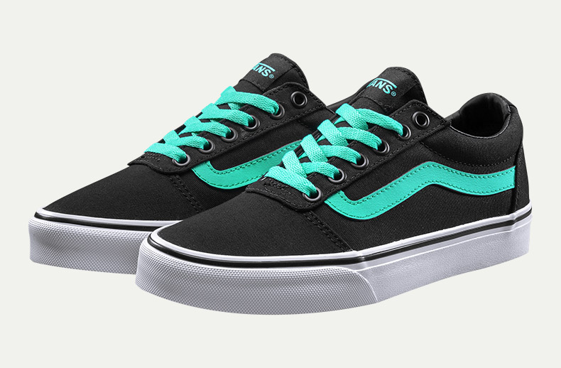 Vans Vans nữ giày thể thao mùa xuân giày vải | VN0A3IUNR78 giày xtep