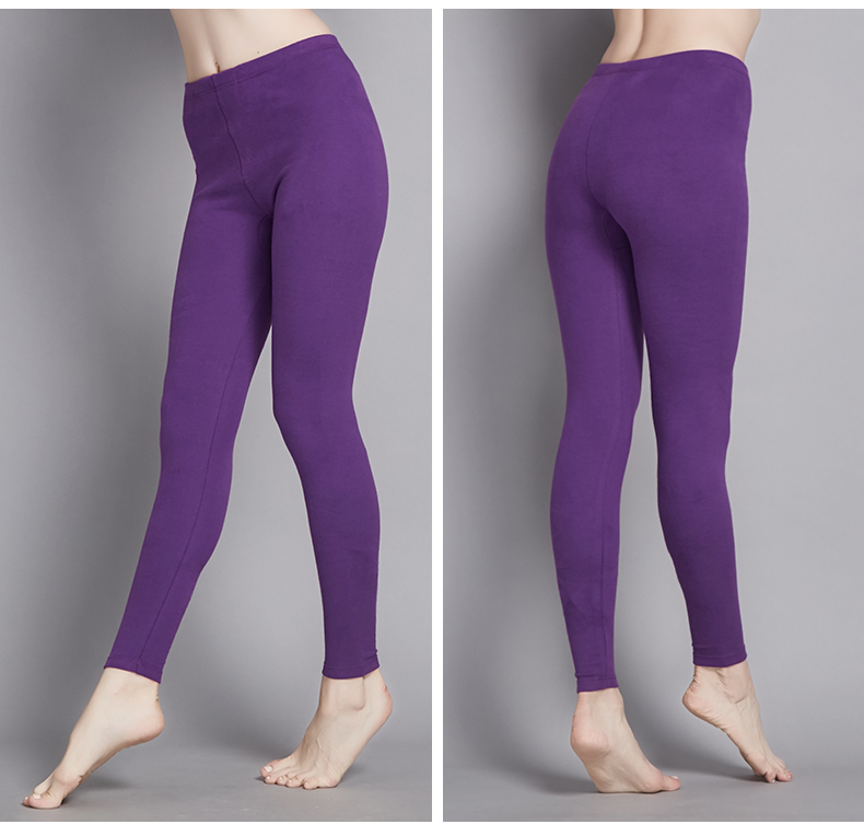 Đồ lót ba kim Quần dày và nhung Quần đơn nữ Quần ấm Quần cotton thoải mái và thoáng khí Quần ấm một mảnh dài quần giữ nhiệt nam lót lông